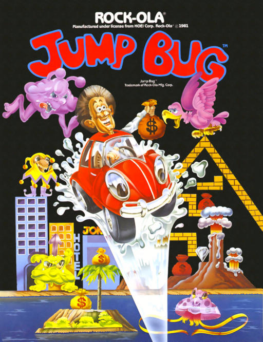 Jump Bug Arcade Game Cover